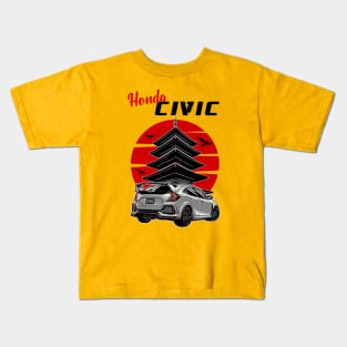 Honda Civic Type R Kids T-Shirt